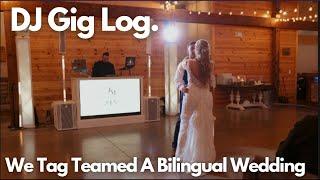 Dj Gig Log | Tag Team Bilingual Wedding