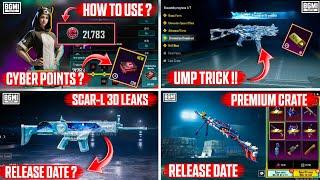  BEST TRICK !! HOW TO USE CYBER POINT ? GLACIER UMP45 TRICK || KUMARI GAMER