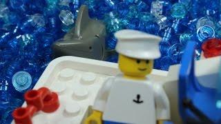 LEGO Shark Attack (Stop Motion) 1080p