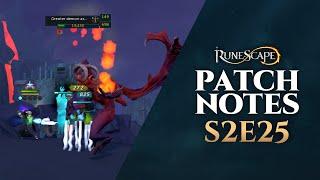 RuneScape Patch Notes #S2E25 | 4th November 2024