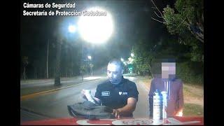 Un individuo fue aprehendido por vandalizar la persiana de un comercio en Benavídez