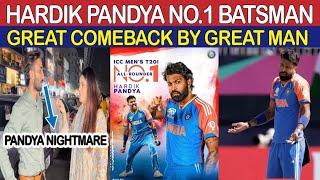 NO. 1 ALL ROUNDER HARDIK PANDYA | PAKISTAN PUBLIC CRAZY REACTION