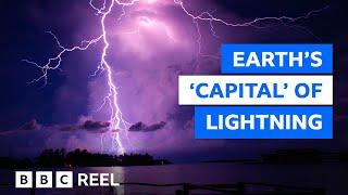 The remote lake where lightning strikes 1.6 million times per year – BBC REEL