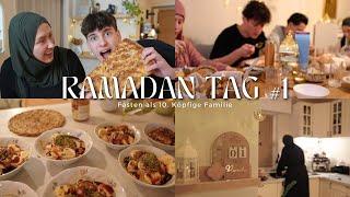 First day of fasting for a 10-member Turkish/Polish family | Ramadan 2025 #1