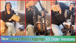 Walkee Paws NEW Deluxe Boot Leggings compared to older versions | Dog Leggings | Best Dog Boots