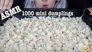 ASMR 1.000 MINI DUMPLINGS | Mantı  EATING SOUND ***No Talking