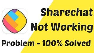 How To Fix Sharechat Not Working Problem Solved