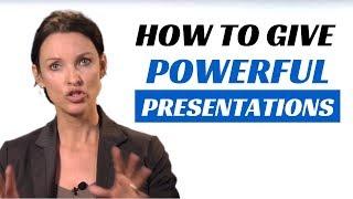 How to improve your presentation skills