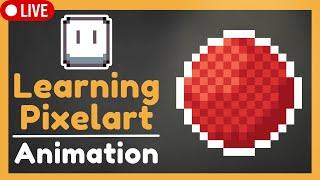 Animating a Ball - Learning how to draw Pixelart