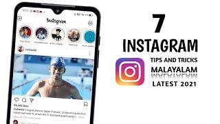 Top 7 Instagram Tips And Tricks Malayalam / Latest 2021 / Mr ANUMON