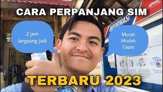 CARA PERPANJANG SIM DAN BIAYANYA - SATPAS PLORES MALANG