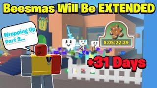 Beesmas Will Be EXTENDED! Onett Talks Part 2 Update... [BSS NEWS] (Bee Swarm Simulator)