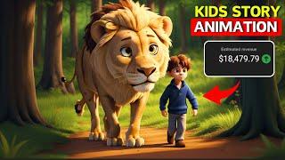 Earn $700/day By creating kids Animation story video with FREE AI tools (Amazing)