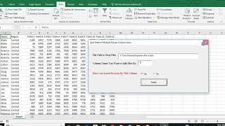 Split Excel File into Multiple Files By Column Value