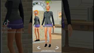 MAKING OVER A RANDOMIZED CAS SIM | Before & After  #thesims #thesims4 #ts4 #createasim