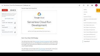 Serverless Cloud Run Development: Challenge Lab || #GCRF || #qwiklabs || #GSP328