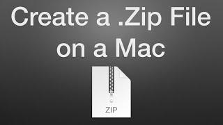 How to Create a .Zip File on a Mac