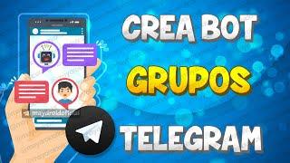 COMO CREAR UN BOT PARA GRUPOS EN TELEGRAM / BIENVENIDAS Y AJUSTES PARA ADMINS ANONIMOS / MAYDROID