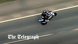 Speeding motorcyclist caught after trying to outrun police in Nottinghamshire