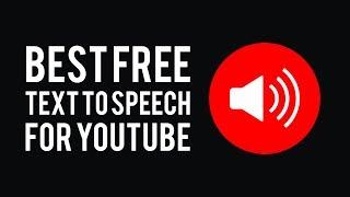 Best Text To Speech Software For YouTube Videos! [Free Download]