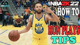 NBA 2K22 Tips How To Run/Call Plays On MyTeam & Online Ranked