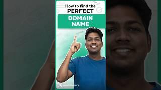 How to find the perfect Domain Name - Quickly & Easily #domain #website #domainname