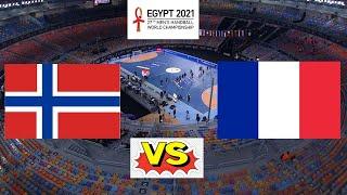 Norway - France | P . R men's handball world championship Egypt 2021