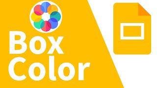 How to change the backgournd color of text box - Google Slides