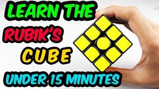 How To Solve a Rubik's Cube(Beginners method)| Easiest Method