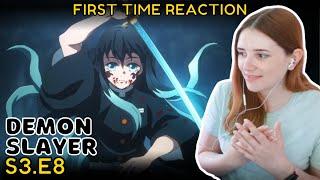 Mu-ichiro? | Demon Slayer S3 E8 | First time REACTION