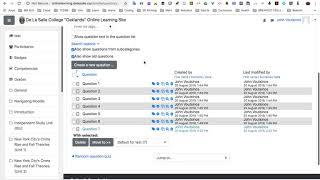 How to Create a Quiz in Moodle and Assign Random Quesitons
