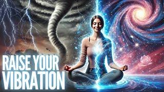 Sleep Hypnosis: FEEL Your Vibration RAISE - Manifest a NEW REALITY (Black Screen)