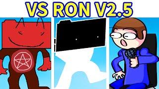 Friday Night Funkin': VS Ron Resurrection V2.5 FULL WEEK + Cutscenes [FNF Mod/HARD]