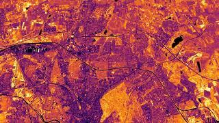 Hanover, Germany - Sentinel-2 imagery, true color and NIR visualization