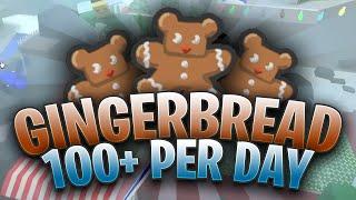 How to get 100+ Gingerbread PER DAY | Bee Swarm Simulator