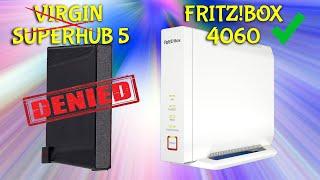 Can't get a Superhub 5? Get a Fritz!Box 4060 instead! Wifi 6 put to the test.