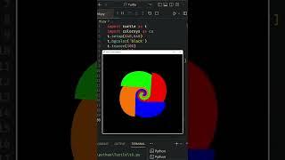 Python Turtle Graphics Design #4