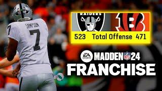 NEARLY 1,000 YARDS IN SHOOTOUT | Madden 24 Raiders Franchise EP. 78