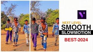 Ultra Smooth Next Level Slowmotion Video Tutorial | Smooth Slowmotion Video Editing | 2024