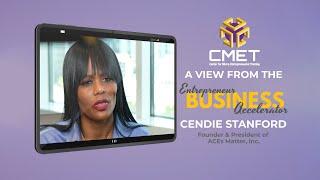 Cendie Stanford's Testimony about CMET's 5-Day Entrepreneur Business Accelerator (EBA) Program