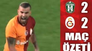 Zalgiris 2-2 Galatasaray maç özeti | şampiyonlar ligi ön eleme maçı