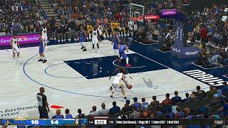 NBA 2K24 - Full Gameplay Warriors vs Mavericks (XBOX SERIES X) [4K UHD 60FPS] (nba 2k24 gameplay)