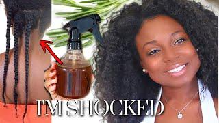 ROSEMARY WATER FOR MASSIVE HAIR GROWTH | DIY Rosemary Water Spray Recipe & How To Use It