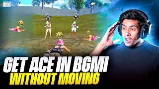 This Player Created New World Record by Ace without moving in BGMI