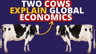 Two Cows Explain GLOBAL Economics Better than any Class 