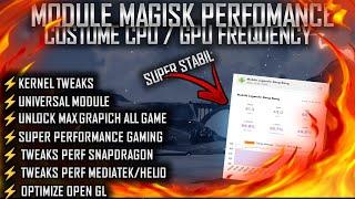 GAMING MODULE SUPER!!!! BISA CUSTOME GPU/CPU FREQUENCY | UP YOUR PERFORMANCE DEVICE
