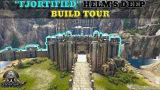 ARK Fjordur: Fortfied Helm's Deep Build Tour