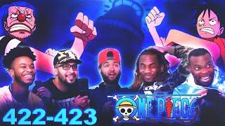 LUFFY AND BUGGY TEAM UP! One Piece Ep 422/423 Reaction