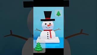 Snowman Craft #snowman #snowmancraft #christmas #christmas2024 #christmascrafts