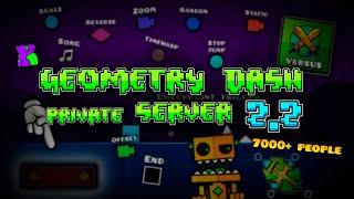 Geometry Dash 2.2 Private Server | Platformer, Swingcopter, New Triggers and More!